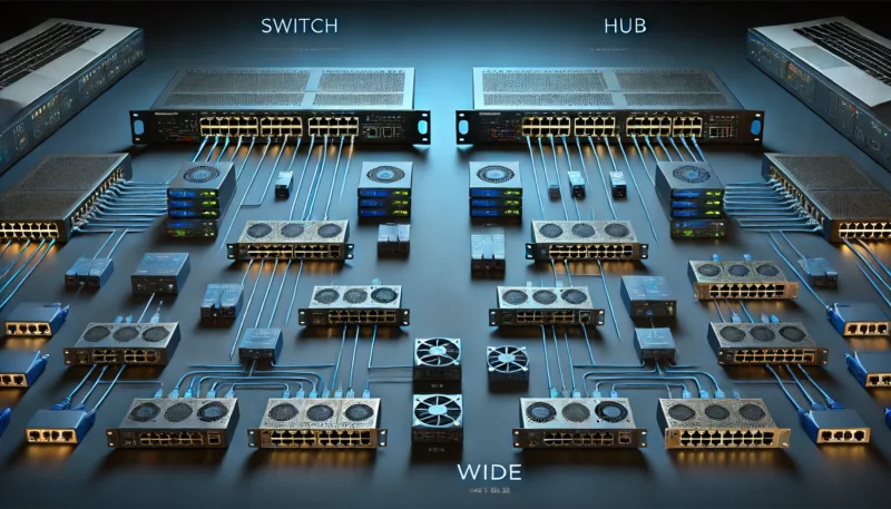 Hub Switch Image knowledge | Paiboontech จำหน่ายอุปกรณ์ไอทีชั้นนำแบบครบวงจร