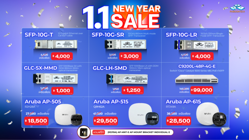 โปรโมชั่นลดแรง 1.1 ต้อนรับปีใหม่ 1 1.1+new year