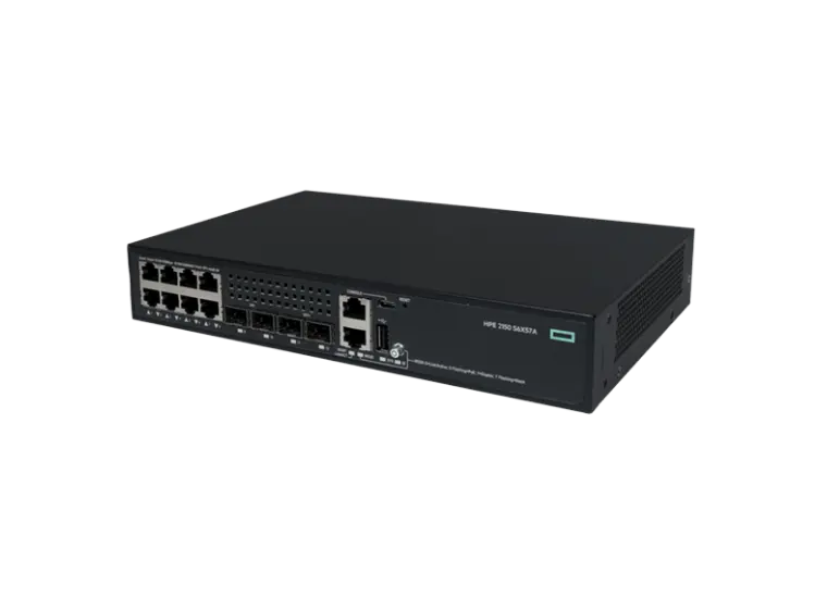 (S6X57A) HPE NW CW 2150 8G PoE+ 2F 2P 125W Switch 2 S6X57A