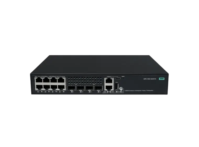 (S6X57A) HPE NW CW 2150 8G PoE+ 2F 2P 125W Switch 1 S6X57A